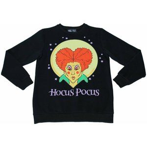 Cakeworthy Hocus Pocus Winifred Sanderson Sweater Sweatshirt Black - NWT